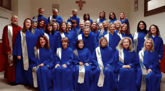 il coro dei 7hills Gospel Choir a Roma